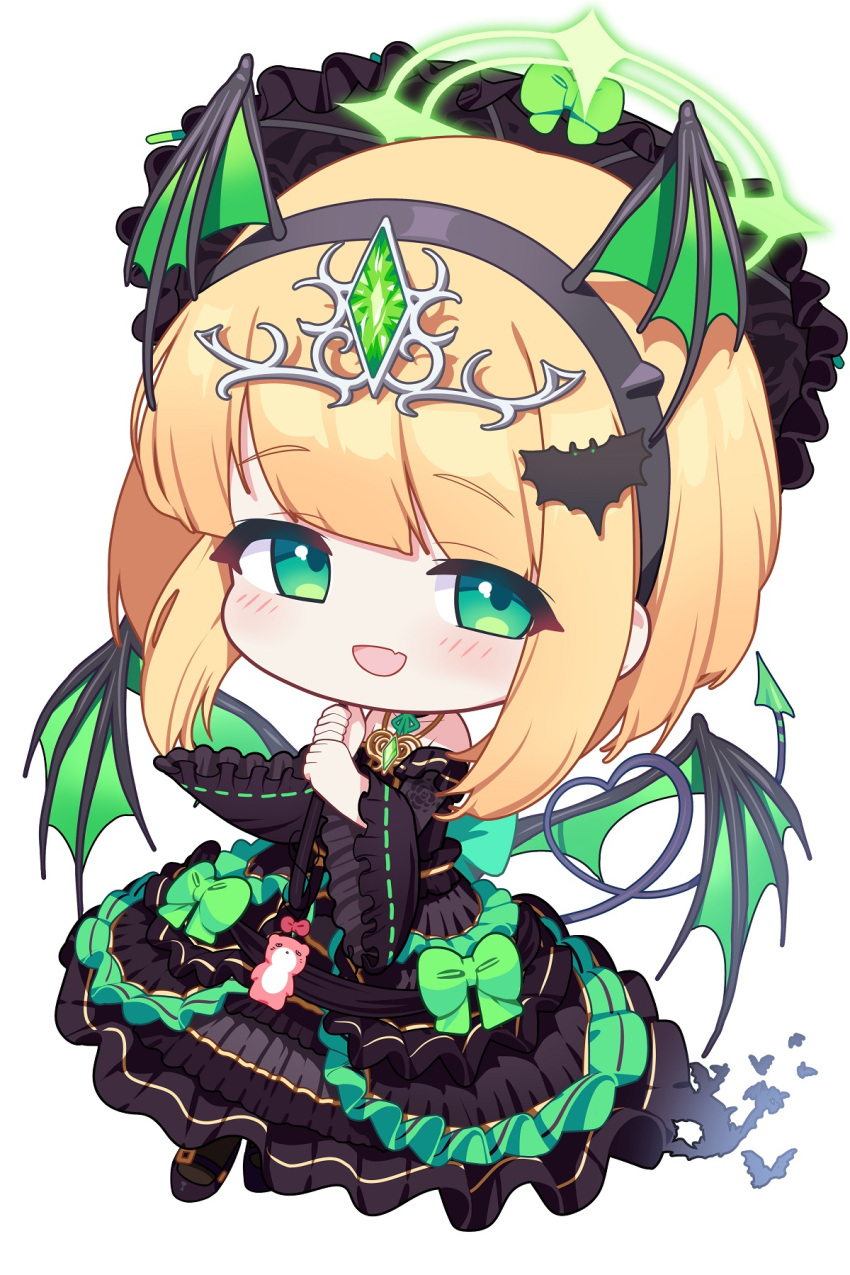 1girl, alternate_costume, bare_shoulders, bat_hair_ornament, black_choker, black_dress, black_footwear, black_pantyhose