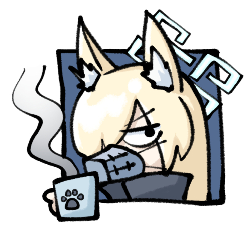 1girl, animal_ear_fluff, animal_ears, armored_core, armored_core_6, blonde_hair, blue_archive, border