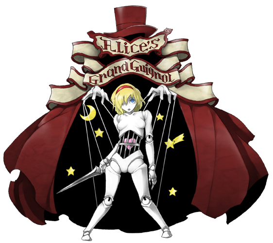 blonde_hair, blue_eyes, cape, character_name, doll, doll_joints, empty_eyes, french