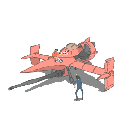 2boys, akira, black_hair, cowboy_bebop, crossover, formal, jacket, kaneda_shoutarou_(akira)