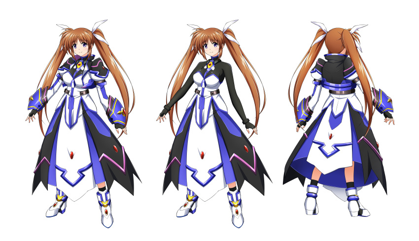 1girl, absurdres, breasts, brown_hair, commentary_request, fingerless_gloves, gauntlets, gloves