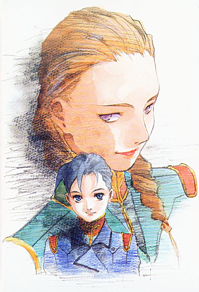 gundam_wing, hilde_schbeiker, sally_po, scan, wing_gundam