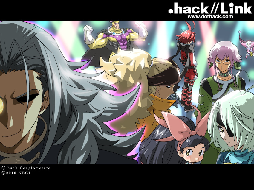 .hack, .hack//link, cello, cello_(.hack//), fluegel, geist, highres, instrument, klarinette, metronome_(.hack//), official_art, orgel, posaune, trommel, wallpaper