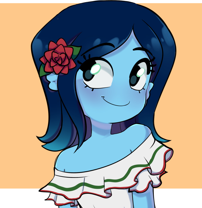 commission, connie_chickenn, highres, kraken, mexican_dress, mexico, ruby, ruby_gillman