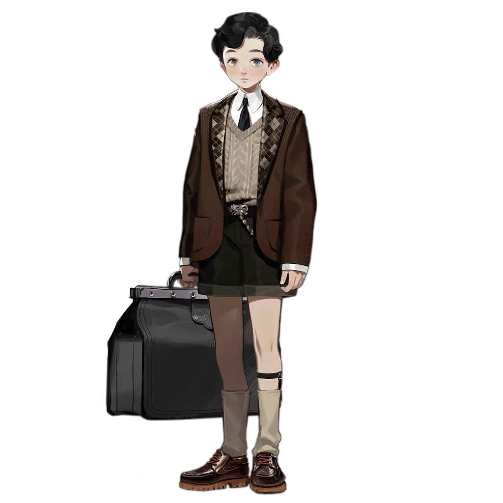 1boy, artist_request, belt, black_belt, black_hair, black_necktie, blue_eyes, blush