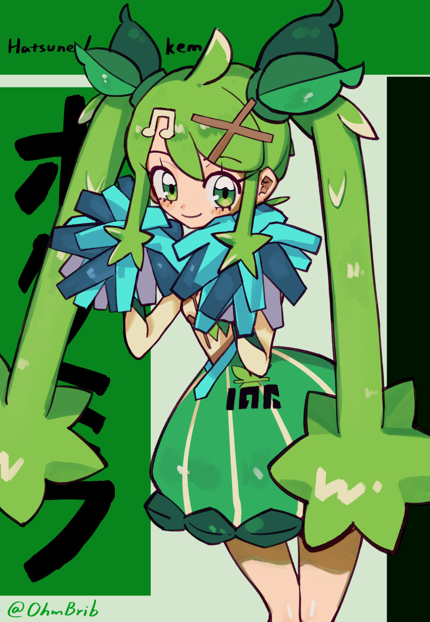 1girl, absurdres, blush, cheerleader, closed_mouth, commentary_request, cowboy_shot, dress