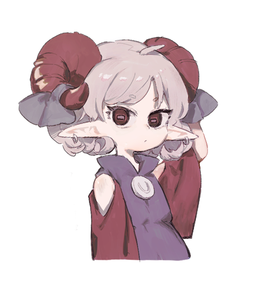 1girl, ahoge, arolayukomori, blue_ribbon, blue_shirt, cropped_torso, earrings, grey_hair