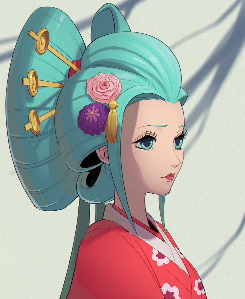 1girl, aqua_eyes, aqua_hair, bad_id, bad_pixiv_id, closed_mouth, eyelashes, flower
