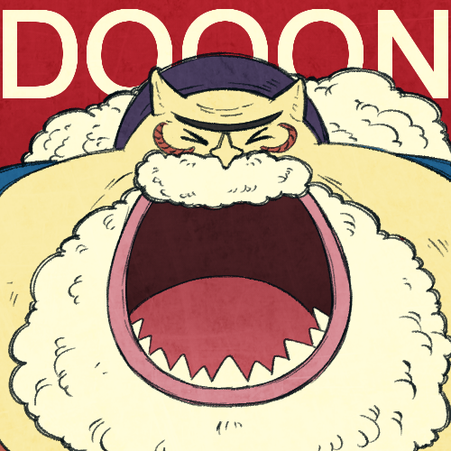 >_<, 1boy, beard, facial_hair, fish_boy, long_beard, lowres, male_focus, monster_boy, old, old_man, one_piece, open_mouth, portrait, promotional_art, rosinantes, short_hair, smile, solo, tom_(one_piece), white_hair, xo