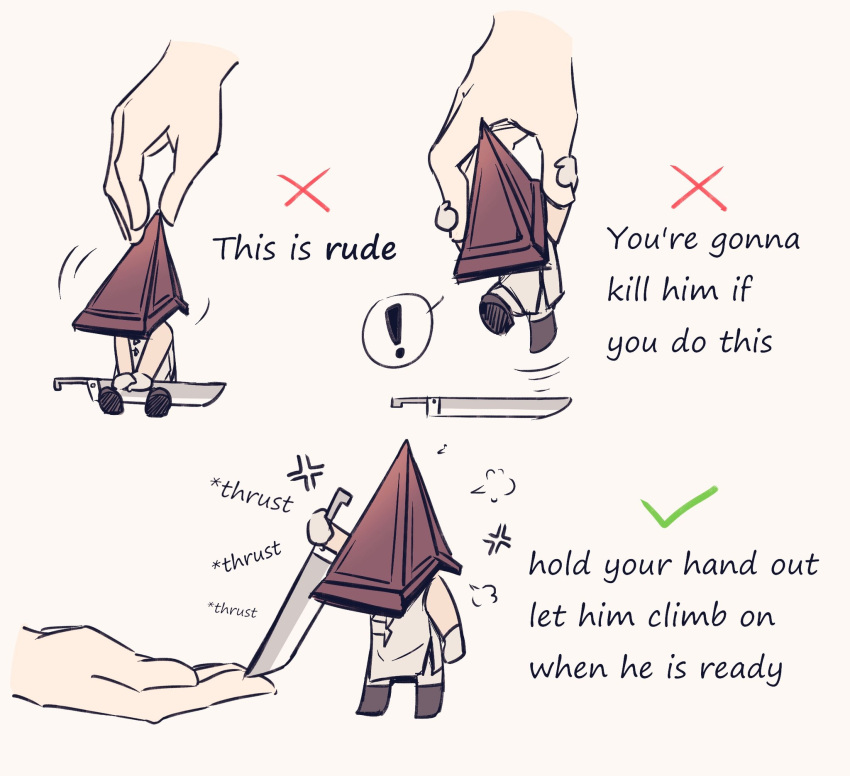 !, 1boy, boots, chibi, edith_lanzhen, english_text, gloves, helmet