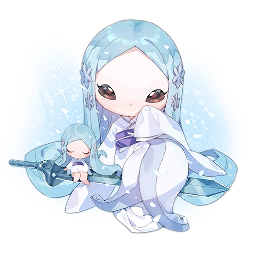 2girls, animal_nose, artist_request, black_eyes, blizzard, blue_hair, blush, blush_stickers