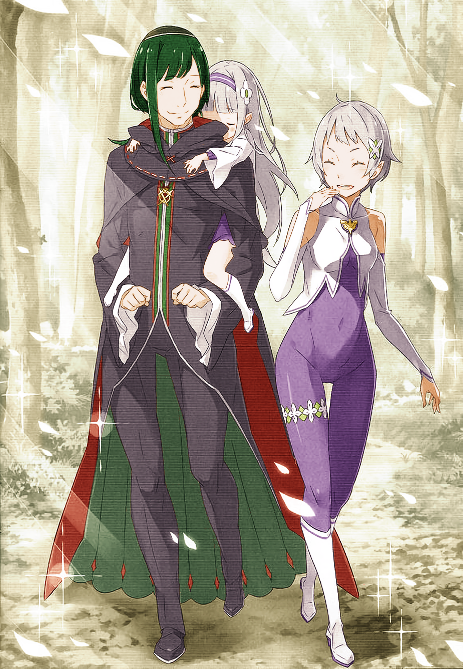 colorized, ddukae, elf, fortuna_(re:zero), highres, novel_illustration, official_art, ootsuka_shin'ichirou