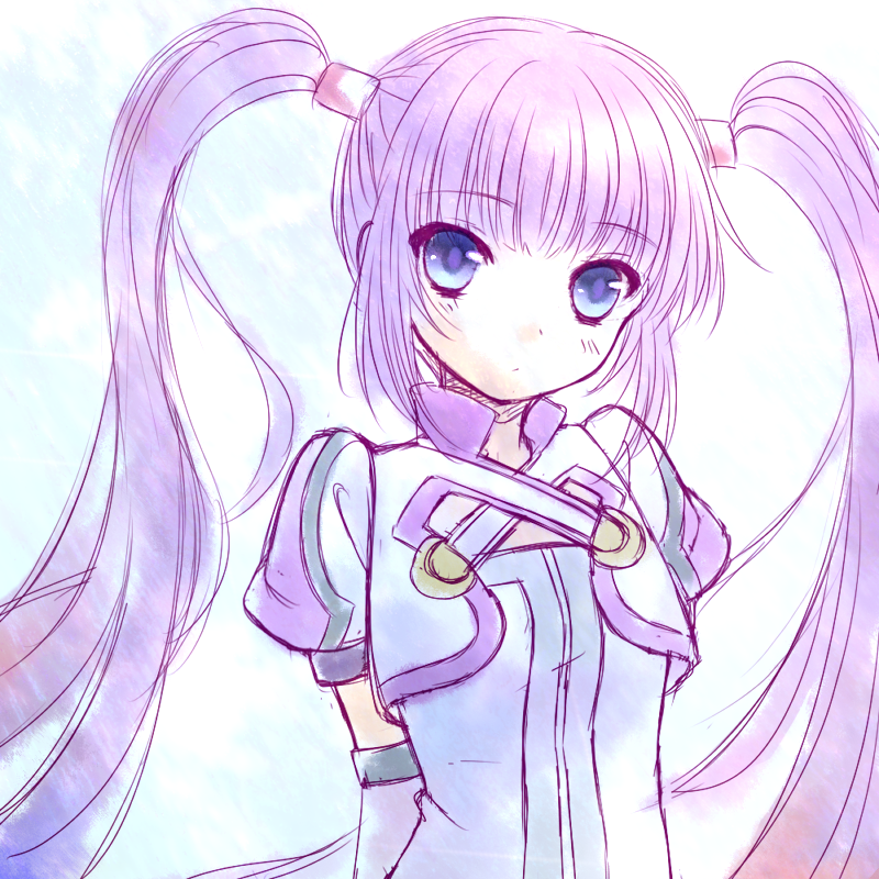 blue_eyes, kai_akatsuki_mare, kai_aki, purple_hair, sophie_(tales_of_graces), tales_of_(series), tales_of_graces, twintails