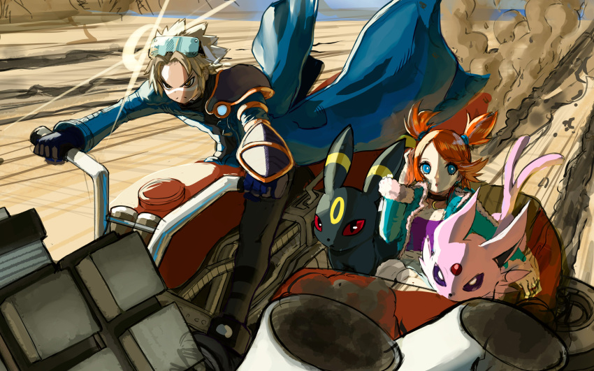 1boy, 1girl, absurdres, awesomeerix, black_choker, black_pants, blonde_hair, blue_coat