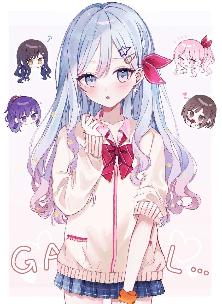 1other, 25-ji_nightcord_de._(project_sekai), 4girls, :o, absurdres, akiyama_mizuki, akiyama_mizuki_(cosplay), androgynous