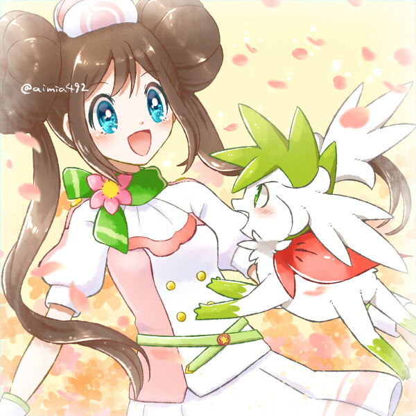 1girl, :d, aimi_(aimia492), artist_name, ascot, belt, blue_eyes, blush