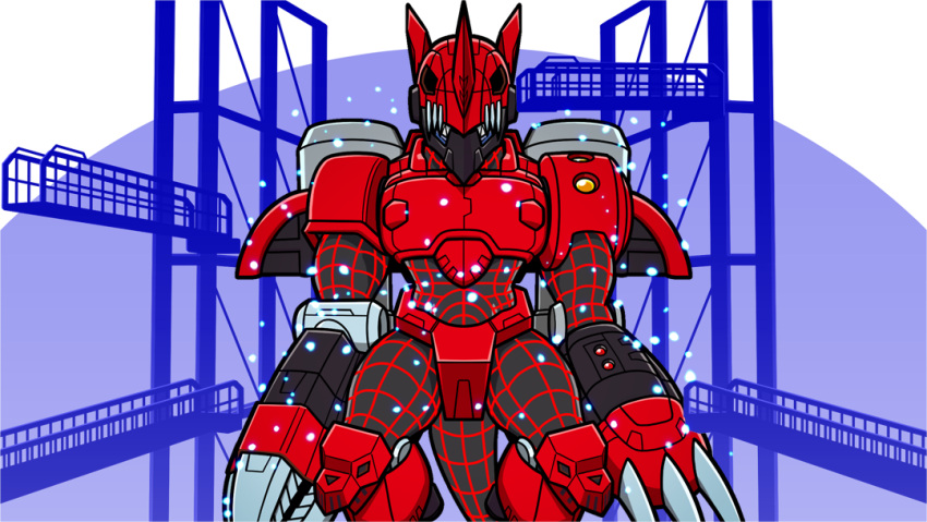 armor, artist_request, chaosdramon, claws, digimon, digimon_(creature), official_art, tagme