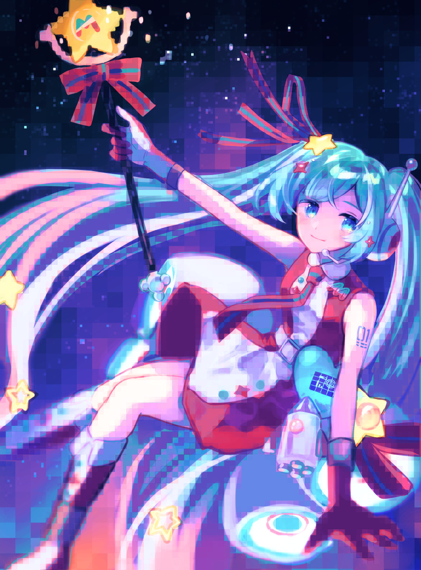 1girl, absurdres, aqua_eyes, aqua_hair, bare_shoulders, beekan, blue_eyes, blue_hair