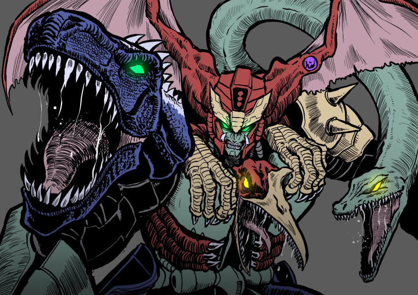 alien, armor, beast_wars, beast_wars_neo, clenched_teeth, elasmosaurus, fangs, giganotosaurus