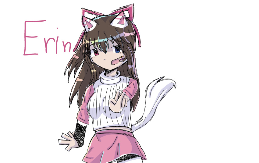1girl, animal_ears, bangs, black_eyelashes, black_eyes, black_gloves, blue_eyes, breasts