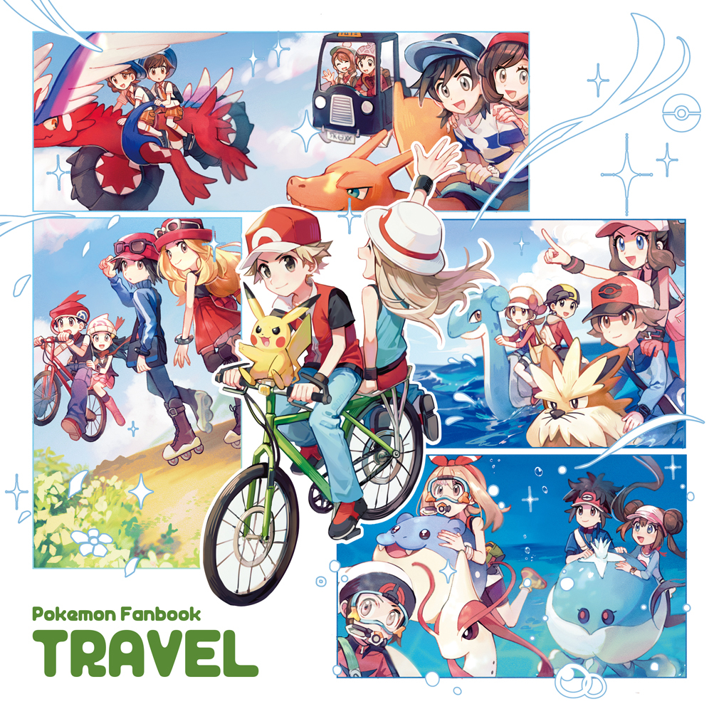 6+boys, 6+girls, air_bubble, backpack, backwards_hat, bag, baggy_pants, baseball_cap