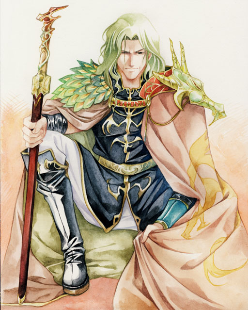 1boy, agahari, black_coat, black_footwear, cape, coat, fire_emblem, fire_emblem:_genealogy_of_the_holy_war