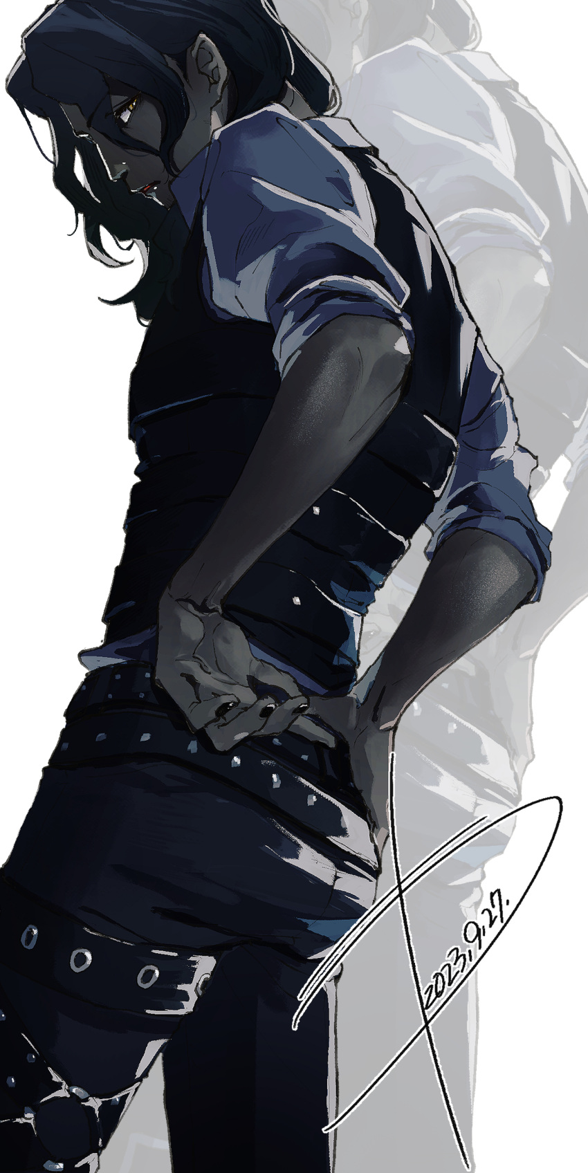 1boy, absurdres, black_hair, dark-skinned_male, dark_skin, fire_emblem, fire_emblem_engage, highres