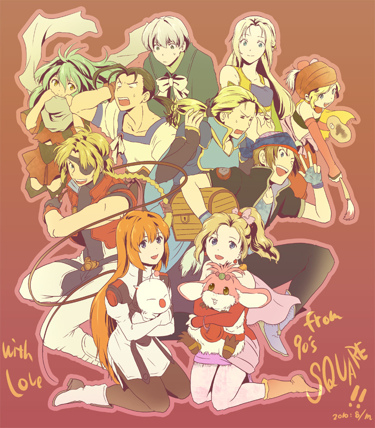 bartholomew_fatima, billy_lee_black, blonde_hair, cape, celes_chere, chu-chu, crossover, earrings