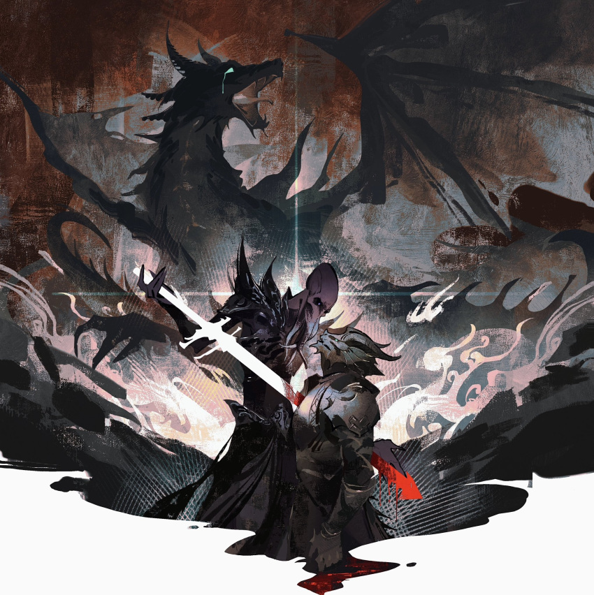 2boys, ansur, aqua_eyes, arm_at_side, armor, baldur's_gate, baldur's_gate_3, black_sclera