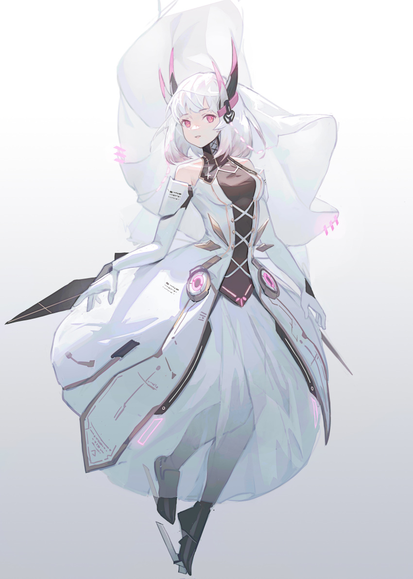 1girl, 75935331, absurdres, bare_shoulders, bob_cut, breasts, chinese_commentary, collarbone