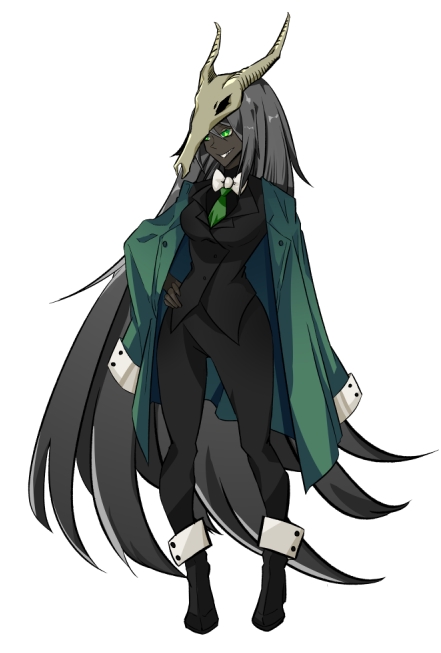 1girl, absurdly_long_hair, black_footwear, black_pants, black_vest, bow, bowtie, coat