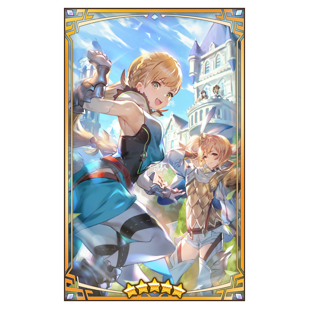 arm_behind_head, armor, balcony, blonde_hair, blue_sky, castle, chrom_(fire_emblem), clenched_hand