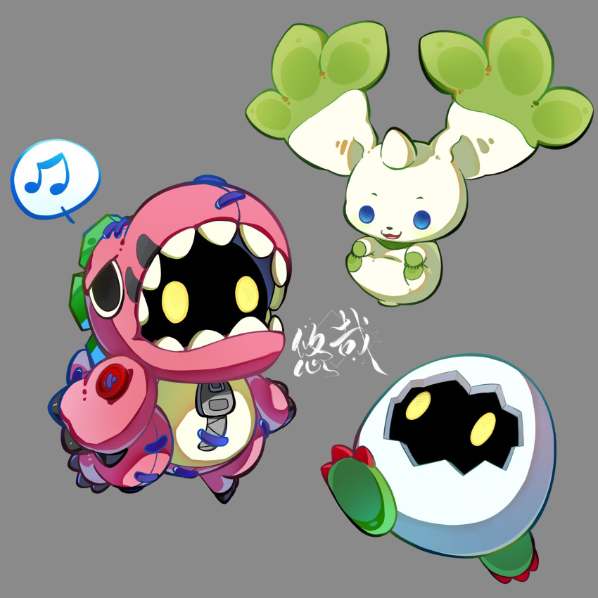 blue_eyes, buttons, claws, cracked_egg, digimon, digimon_(creature), digitamamon, egg