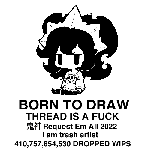 1girl, ashley_(warioware), big_hair, born_to_die_world_is_a_fuck_(meme), english_commentary, english_text, greyscale, hairband