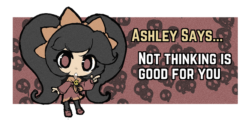 1girl, ashley_(warioware), big_hair, black_hair, border, dress, english_text, full_body