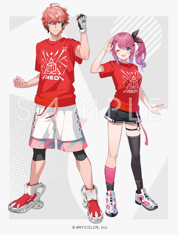 1boy, 1girl, akagi_wen, bandaid, bandaid_on_knee, bandaid_on_leg, black_shorts, blue_eyes