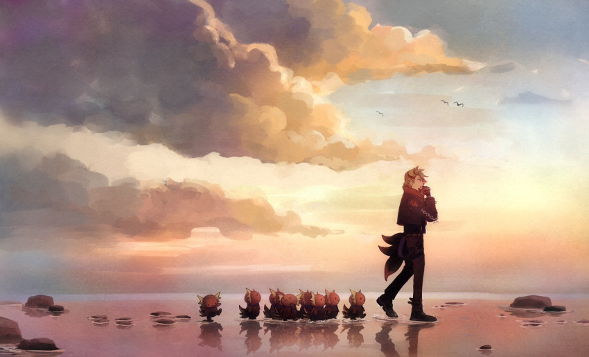 ._., 1boy, 2w46713, :3, axel_syrios, axelotl_(axel_syrios), axolotl, belt
