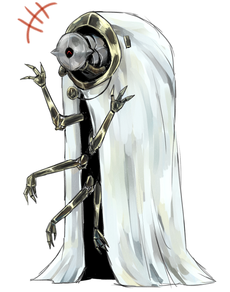 +++, 1girl, brooch, cape, gloria_(project_moon), gold_trim, jewelry, library_of_ruina
