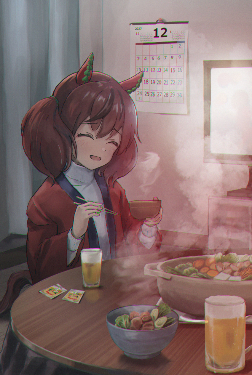 1girl, absurdres, alcohol, alternate_costume, animal_ears, aoniyoshi, beer, beer_can