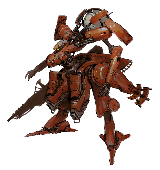 commentary, cypressdahlia, english_commentary, full_body, mecha, mecha_focus, no_humans, original