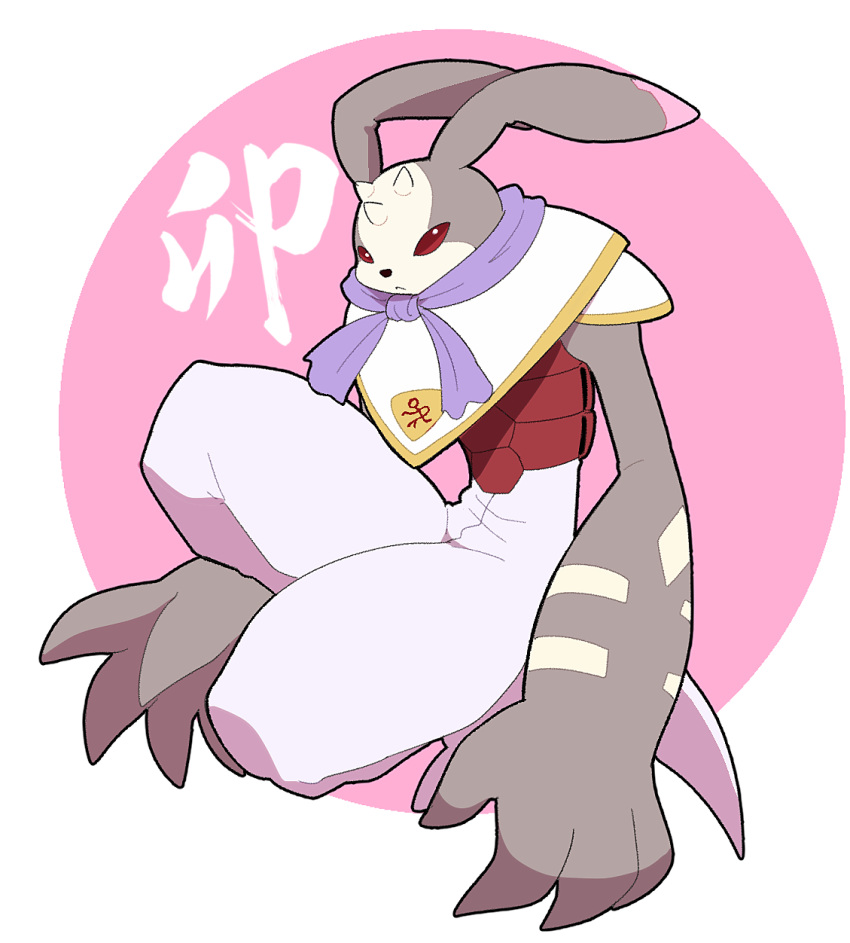 andiramon_(deva), andiramon_deva, digimon, expressionless, highres, horns, hoshi_(106465065), long_arms