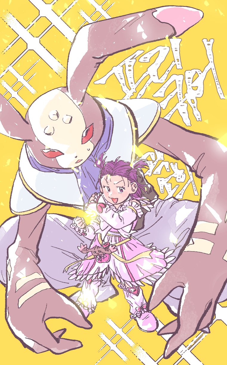 1girl, andiramon_(deva), andiramon_deva, digimon, digimon_tamers, highres, horns, long_arms