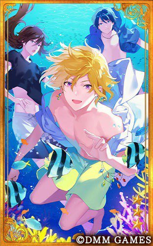 3boys, :d, :o, :t, air_bubble, ariko, bare_pectorals, barefoot