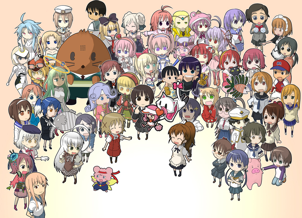 amagami, anette, angel_beats!, anima_(samidare), annotation_request, antiphona_no_seikahime, archer_(dragon_nest), aria