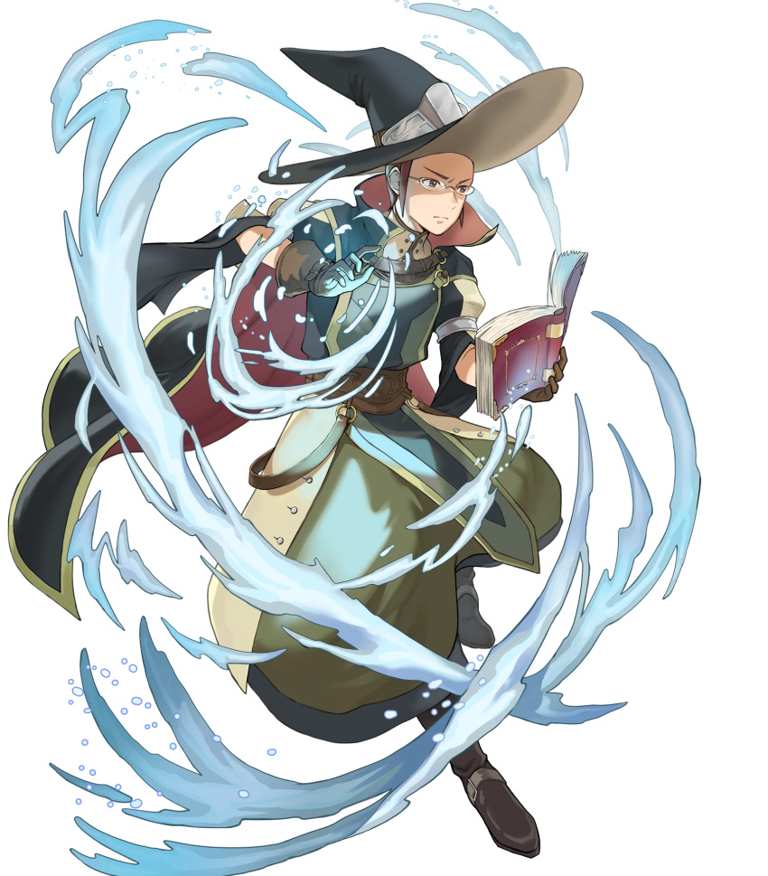 1boy, attack, fire_emblem, fire_emblem_awakening, fire_emblem_heroes, glass, gloves, glowing_book
