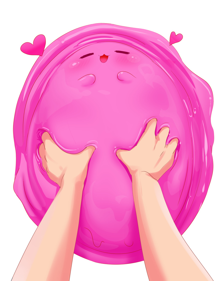 :3, :d, absurdres, blush, closed_eyes, heart, highres, hikyou_takarasou