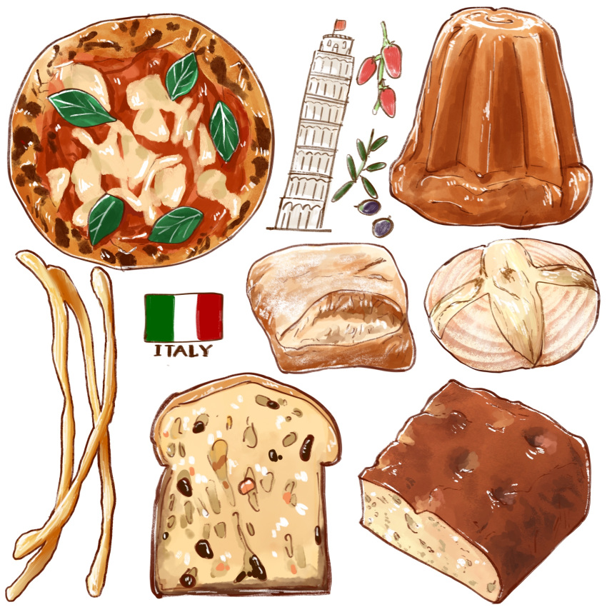 berry, bread, building, cheese, dessert, food, food_focus, highres