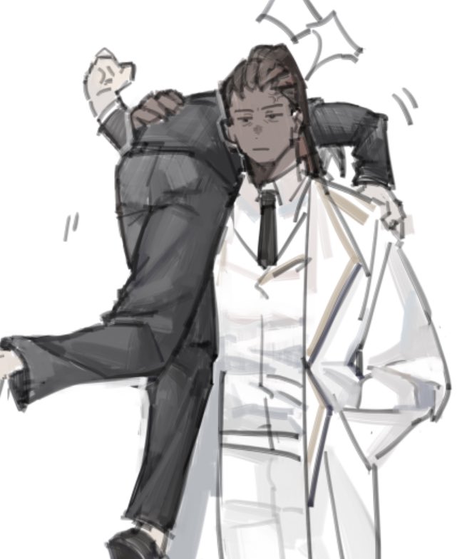 2boys, angry, bingbuliguozi, black_footwear, carrying, carrying_over_shoulder, carrying_person, closed_mouth