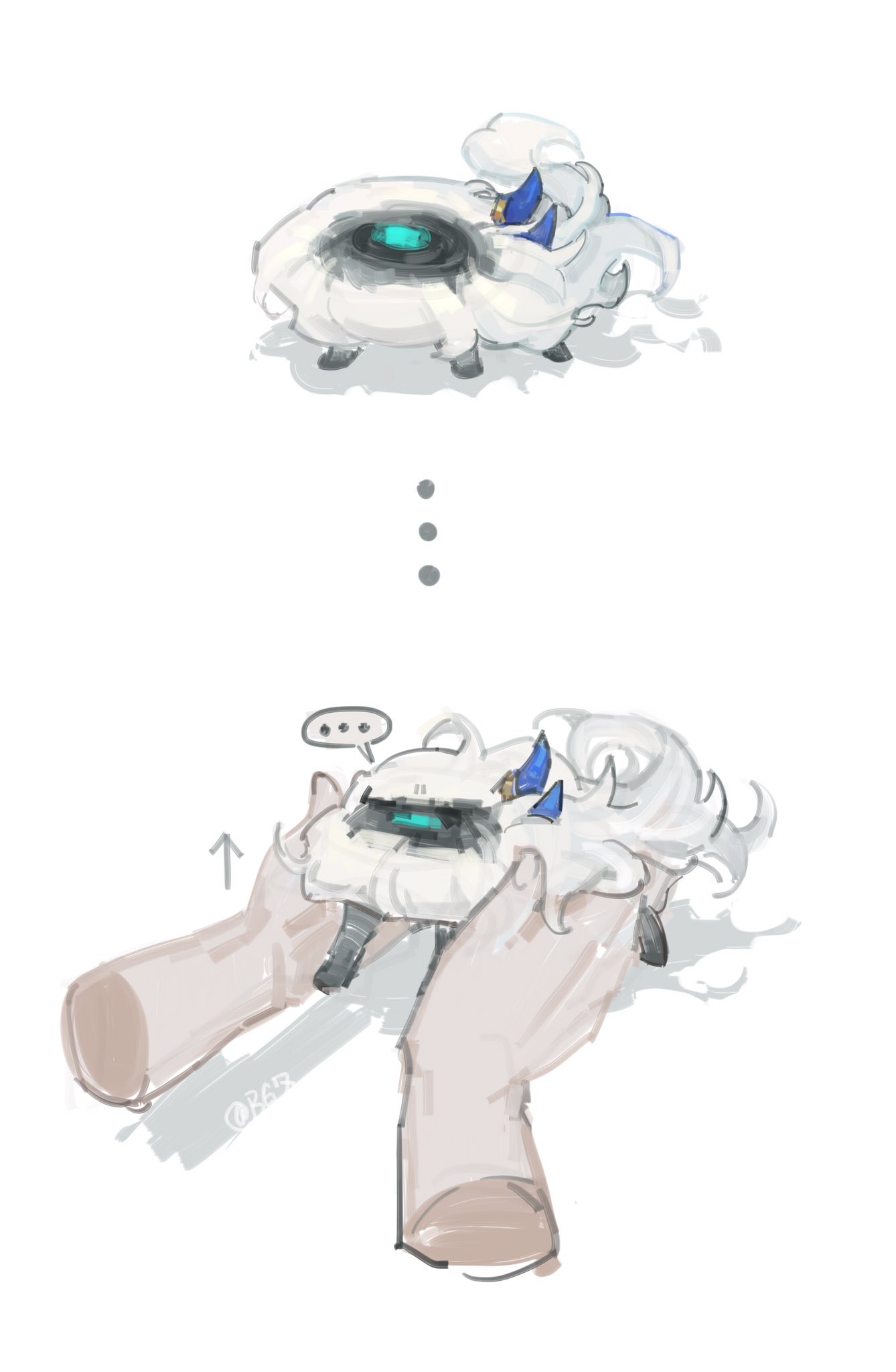 ..., 1other, animalization, argalia_(project_moon), bingbuliguozi, disembodied_limb, e.g.o_(project_moon), hair_ornament