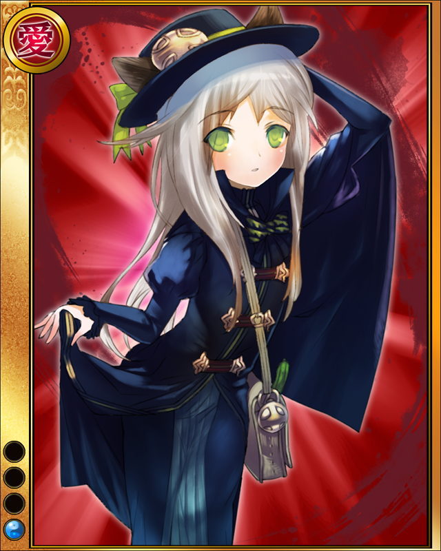 animal_ears, green_eyes, long_hair, non-web_source, sengoku_bushouki_muramasa, xavier_(sengoku_bushouki_muramasa)